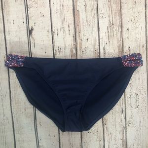 Converse One Star Navy Bikini Bottoms